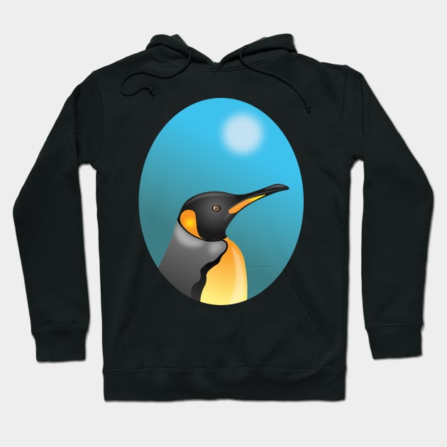 Penguin Hoodie by Karroart